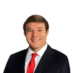 Headshot of R. Walker Garrett, a Columbus-based car accident and auto injury lawyer at Morgan & Morgan