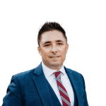 Headshot of Adam C. Phillips, an Irvine-based personal injury lawyer at Morgan & Morgan