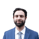 Headshot of Alexander Bylinkin, a New York City-based premises liability and slip and fall lawyer at Morgan & Morgan
