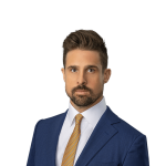 Headshot of A. Crosby Crane, a Tampa-based medical malpractice and negligence lawyer at Morgan & Morgan
