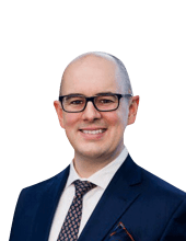 Headshot of H. Luke Mitcheson, a Boston-based car accident and auto injury lawyer at Morgan & Morgan