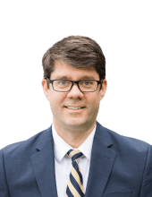Headshot of Adam Bergeron, a Burlington-based mass tort litigation lawyer at Morgan & Morgan