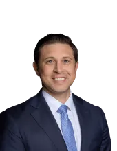 Headshot of Nick Russo, a Manhattan-based car accident and auto injury lawyer at Morgan & Morgan