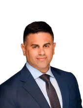 Headshot of R. Ryan Sainz, a Tampa-based car accident and auto injury lawyer at Morgan & Morgan