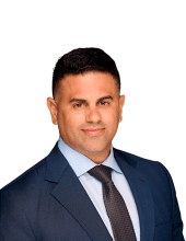 Headshot of R. Ryan Sainz, a Tampa-based car accident and auto injury lawyer at Morgan & Morgan