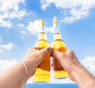 alcohol on a cruise