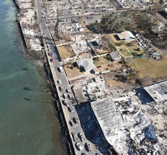 property damage in Lahaina