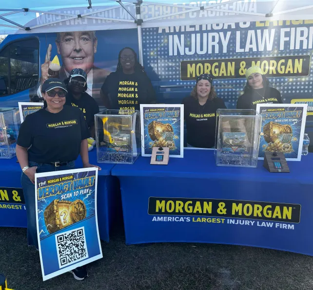 team photo at Monster Jam in Tampa