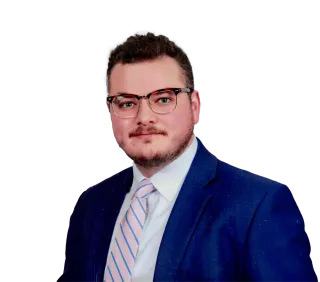 Headshot of ATTORNEY James Gilmore, an Alpharetta-based personal injury lawyer from Morgan & Morgan