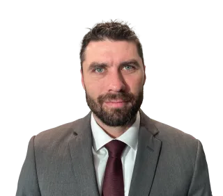 Headshot of ATTORNEY Jacob Downing, a Palm Harbor-based personal injury lawyer from Morgan & Morgan