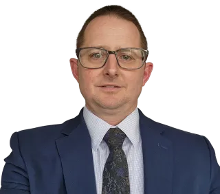 Headshot of ATTORNEY Bryan McLeod, a Pensacola-based personal injury lawyer from Morgan & Morgan