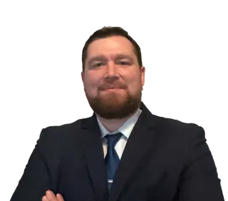 Headshot of ATTORNEY Trevor Peck, am Alpharetta-based personal injury lawyer from Morgan & Morgan