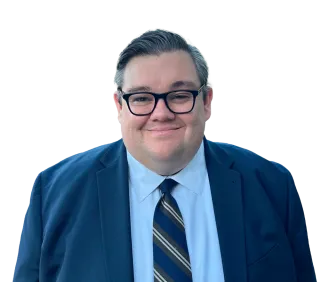 Headshot of ATTORNEY Christopher Ryan, an Orlando-based personal injury lawyer from Morgan & Morgan