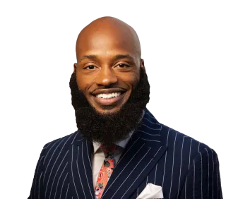 Headshot of ATTORNEY Darius Holloway, a Richmond-based personal injury lawyer from Morgan & Morgan
