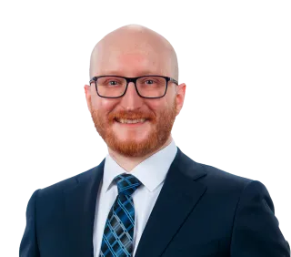 Headshot of ATTORNEY Joshua Levy, a Philadelphia-based personal injury lawyer from Morgan & Morgan