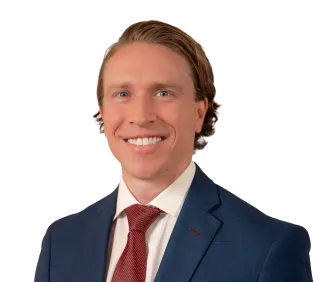 Headshot of ATTORNEY Blaise Fischbach, a Winter Park-based personal injury lawyer from Morgan & Morgan