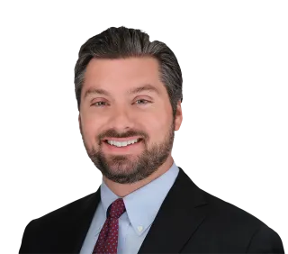 Headshot of ATTORNEY Connor Gilbert, a Boston-based personal injury lawyer from Morgan & Morgan