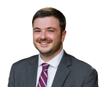 Headshot of ATTORNEY Nicholas Westcott, a St. Petersburg-based personal injury lawyer from Morgan & Morgan