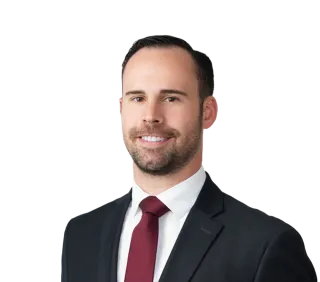 Headshot of ATTORNEY Andrew Hogan, a Boston-based personal injury lawyer from Morgan & Morgan
