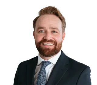 Headshot of ATTORNEY Brent Sewell, a Phoenix-based personal injury lawyer from Morgan & Morgan