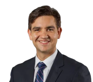 Headshot of ATTORNEY Patrick Barthle, a Tampa-based personal injury lawyer from Morgan & Morgan