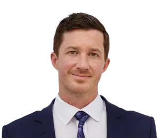 Headshot of ATTORNEY Tanner Lakey, a Miami-based personal injury lawyer from Morgan & Morgan