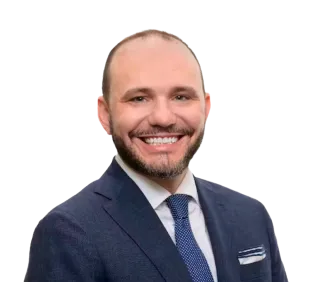 Headshot of ATTORNEY Trevor Brice, an Atlanta-based personal injury lawyer from Morgan & Morgan