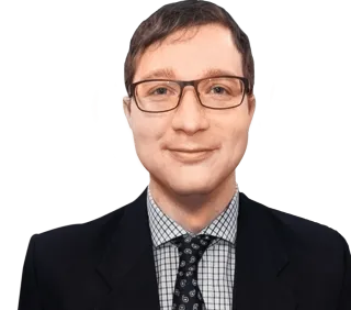 Headshot of Quinn Patrick Stine, an Oklahoma City-based admiralty and maritime lawyer at Morgan & Morgan