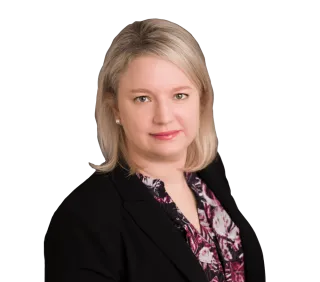 Headshot of Evin Dyess Childs, a Pensacola-based dog bite attack lawyer at Morgan & Morgan