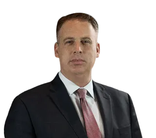 Headshot of R.A. "Brook" Patterson, III, a Tampa-based work injury and workers' compensation lawyer from Morgan & Morgan