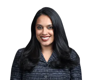 Headshot of Angeli Murthy, a Fort Lauderdale-based unpaid wages and overtime lawyer at Morgan & Morgan