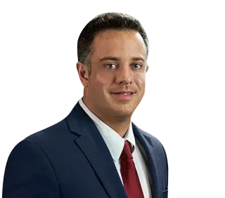 Headshot of Blake J. Lange, a Naples-based personal injury lawyer at Morgan & Morgan