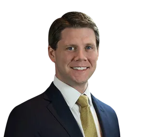 Headshot of Tanner H. Shultz, a Lexington-based personal injury lawyer at Morgan & Morgan