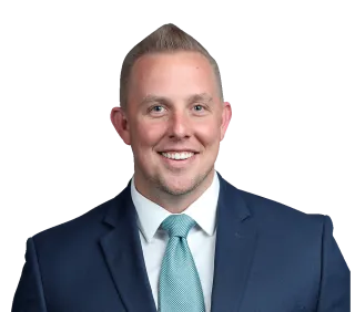 Headshot of Joshua Dustin Moore, an Orlando-based personal injury lawyer at Morgan & Morgan