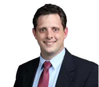 Headshot of Westley Lockwood, a Tampa-based personal injury lawyer at Morgan & Morgan