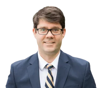 Headshot of Adam Bergeron, a Burlington-based mass tort litigation lawyer at Morgan & Morgan