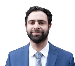Headshot of Alexander Bylinkin, a New York City-based premises liability and slip and fall lawyer at Morgan & Morgan