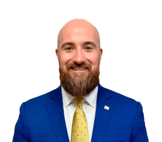 Headshot of Andrew AsBridge, a Paducah-based personal injury lawyer at Morgan & Morgan