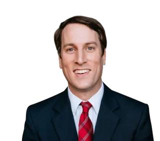 Headshot of Benjamin Adams, a Charleston-based personal injury lawyer at Morgan & Morgan