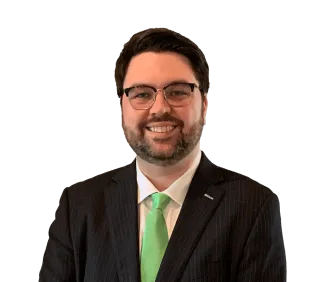 Headshot of Billy Collins, an Alpharetta-based personal injury lawyer from Morgan & Morgan