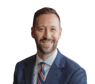 Headshot of Christopher Coyne, a Nashville-based car accident and auto injury lawyer at Morgan & Morgan