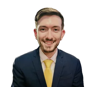 Headshot of Cooper Klaasmeyer, a Charleston-based personal injury lawyer at Morgan & Morgan