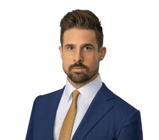 Headshot of A. Crosby Crane, a Tampa-based medical malpractice and negligence lawyer at Morgan & Morgan