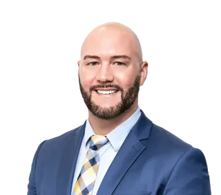Headshot of Dustin P. Keeney, a Miami-based work injury and workers' compensation lawyer from Morgan & Morgan