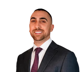 Headshot of Evan Ghaffari, a Los Angeles-based personal injury lawyer at Morgan & Morgan