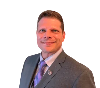 Headshot of Glenn Wells, an Alpharetta-based veterans' benefits lawyer at Morgan & Morgan