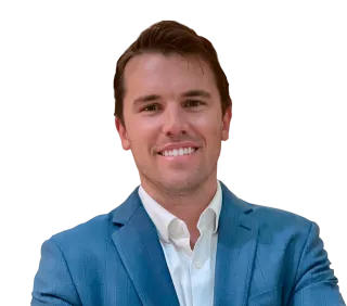 Headshot of Hutch Pinder, a St. Petersburg-based traumatic brain and head injury lawyer at Morgan & Morgan