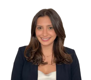 Headshot of Isabella Bua, a Boston-based personal injury lawyer from Morgan & Morgan