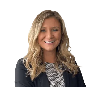 Headshot of Jenna Leo, a Philadelphia-based car accident and auto injury lawyer at Morgan & Morgan