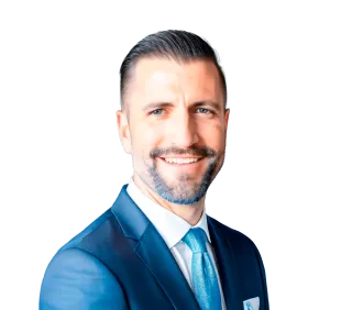 Headshot of John Rommel, a St. Louis-based personal injury lawyer at Morgan & Morgan
